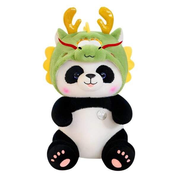 Cute Panda Dragon Plush Doll