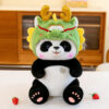 Cute Panda Dragon Plush Doll - Image 2