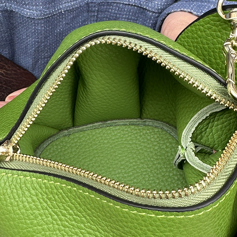 Handmade Elephant Genuine Leather Crossbody Bag - Image 6