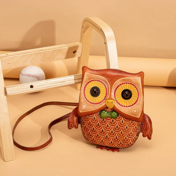 Owl Genuine Leather Bag