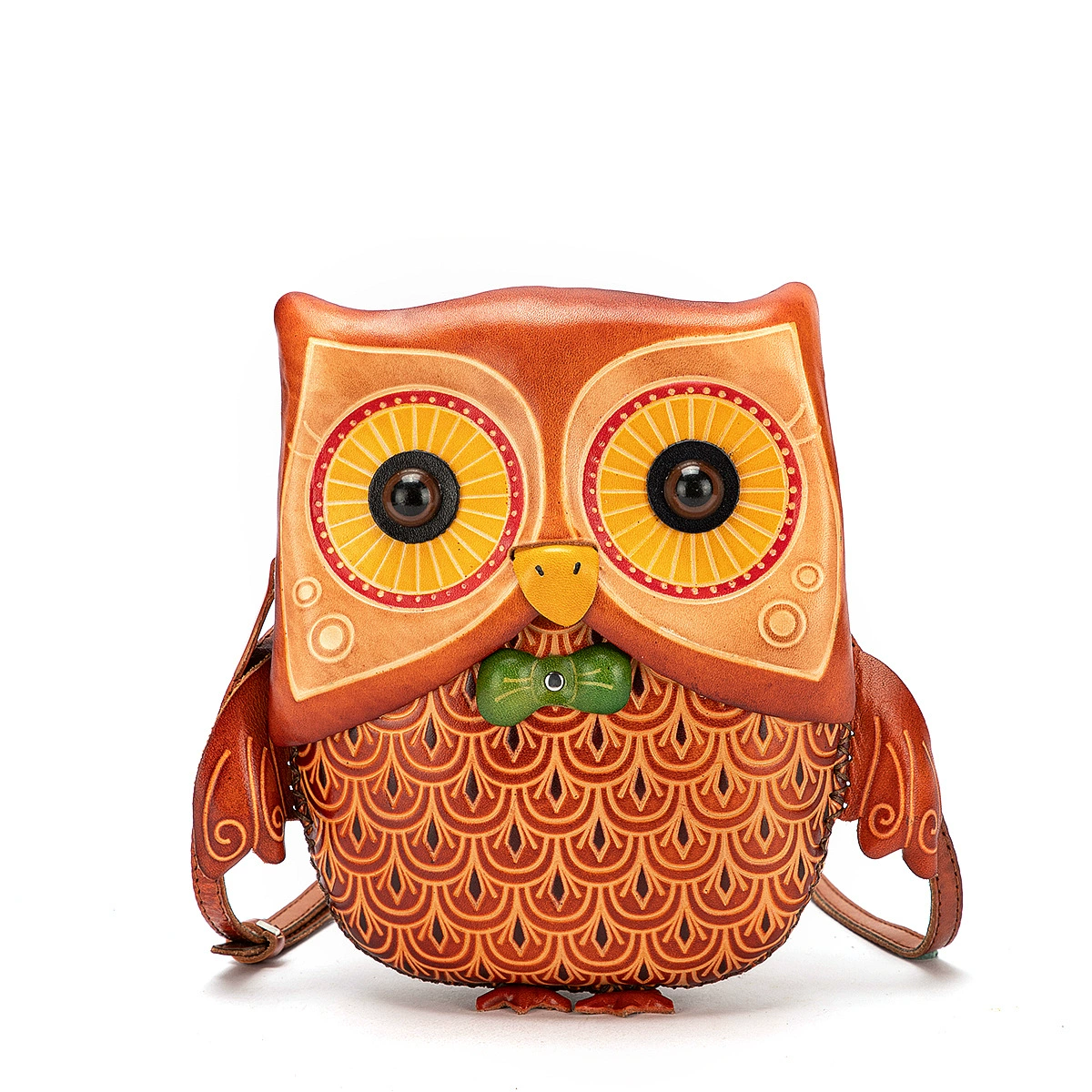 Owl genuine leather bag