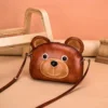 Bear Genuine Leather Crossbody Bag Shoulder Bag