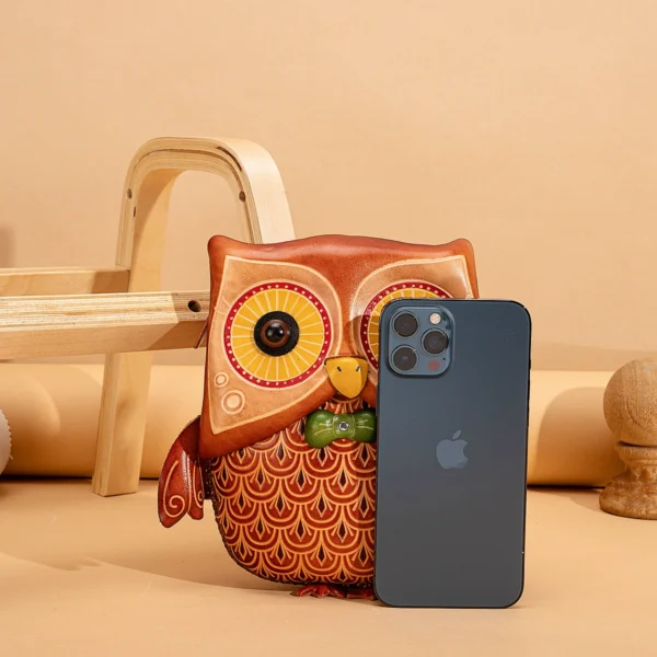 Owl Genuine Leather Bag
